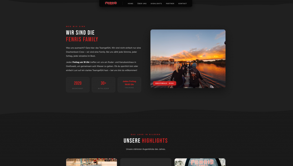Fenris Family – Drachenboot